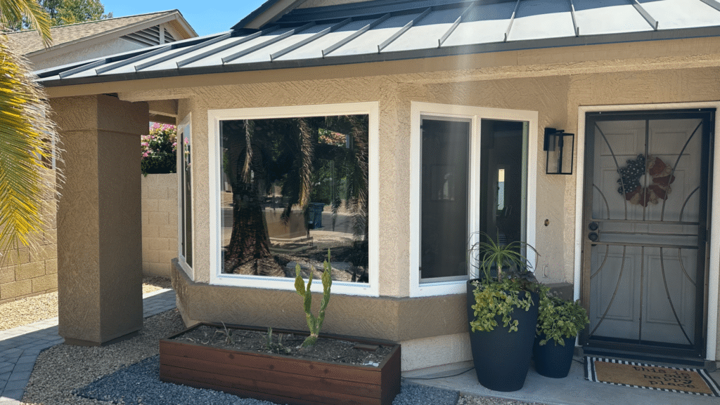 Professional window installation service in Paradise Valley, AZ home exterior